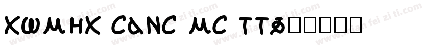 comic sans ms tt字体转换